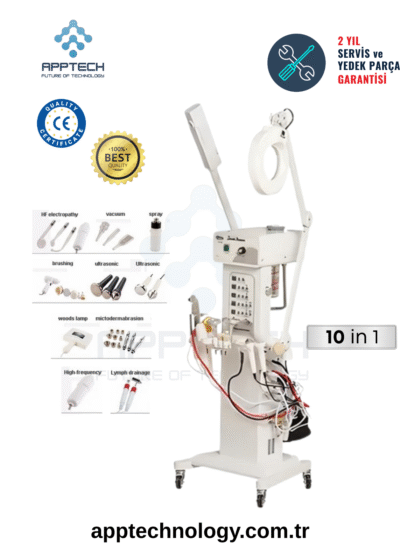 App Klasik Cilt Bakım Cihazı 10 in 1